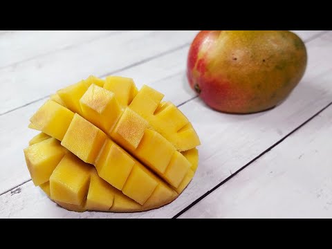 Cómo pelar y cortar un mango (sin ensuciarse)
