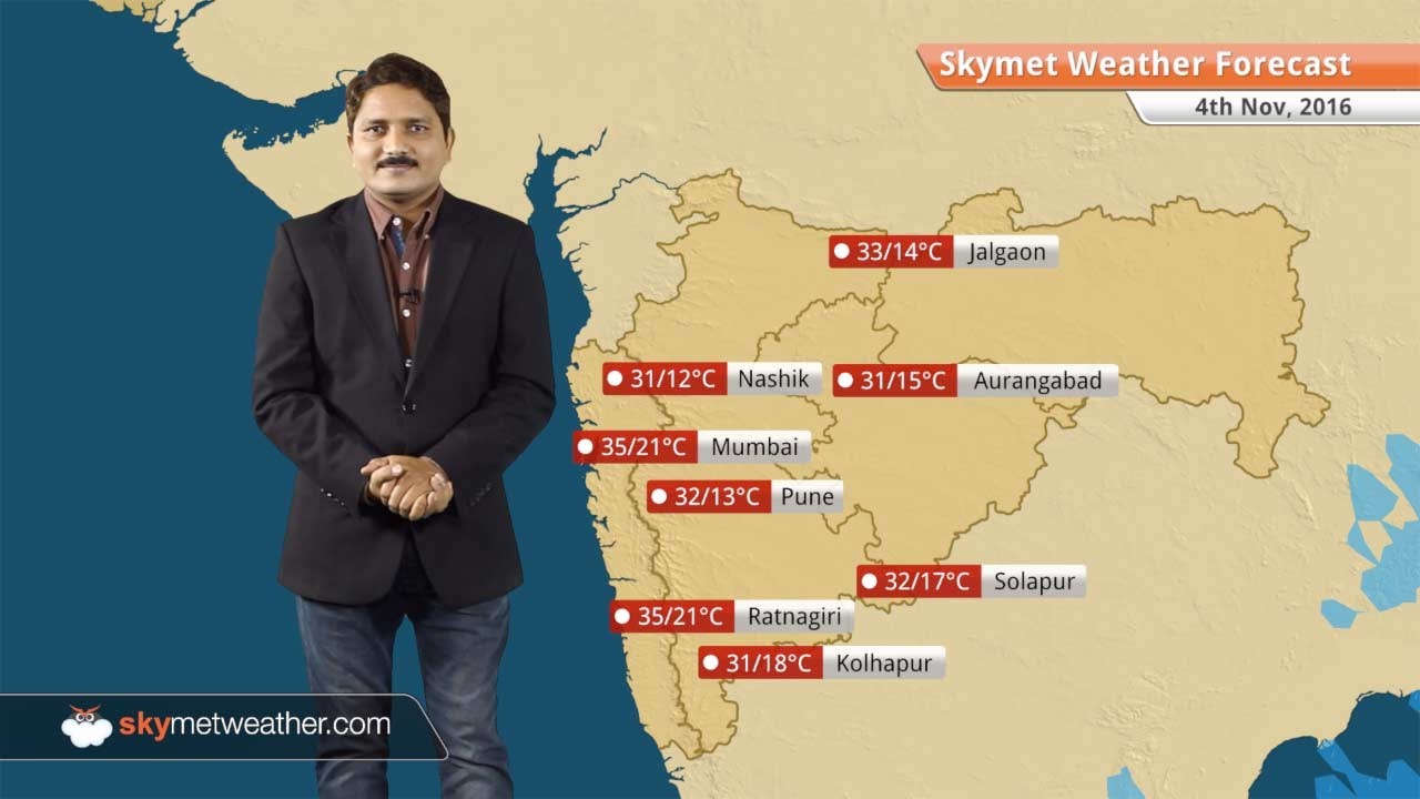 Weather Forecast for Maharashtra for Nov 4 Sultry weather over coastal