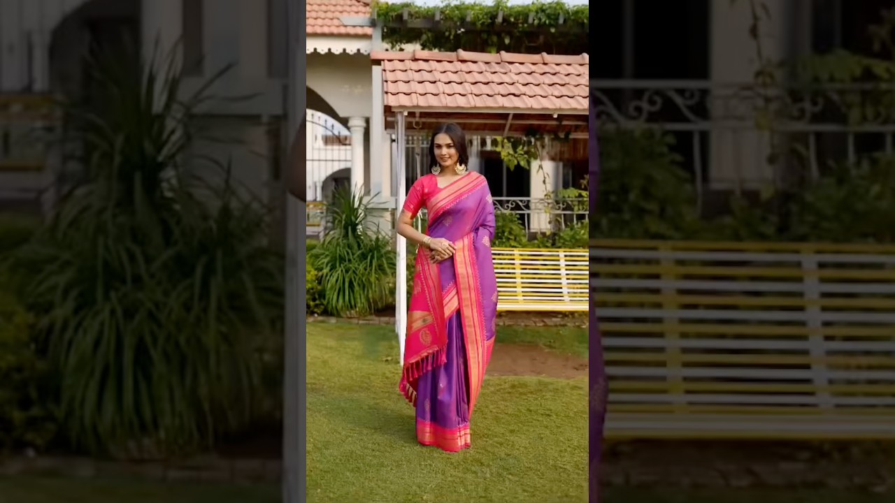 Soft Ilkal Paithani Silk Saree