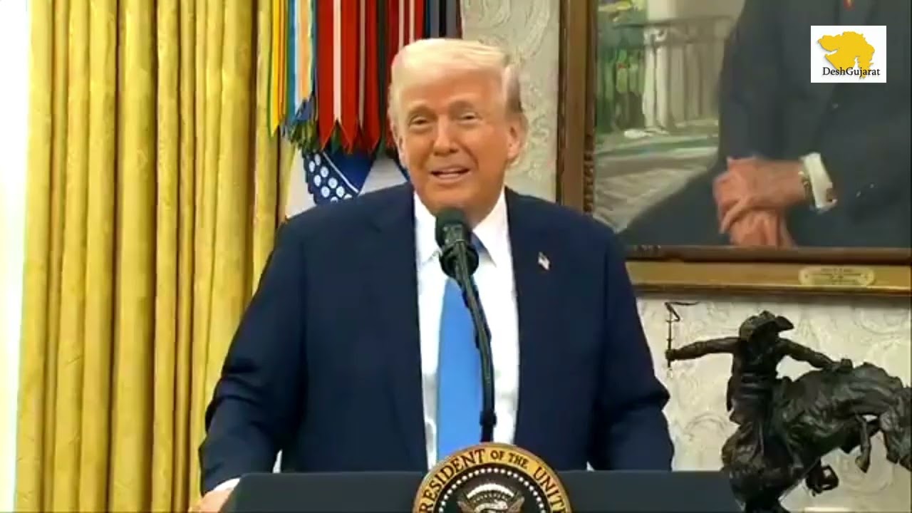 'You have a great Prime Minister': Trump praises Modi during White House press briefing