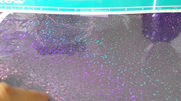 GLITTER VINYL snag/ pulling fix with settings adjustment Brother ScanNCut Jen Blausey