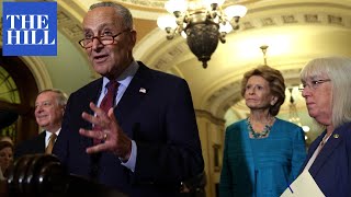 JUST IN: Schumer, Democratic leadership vows to push forward on key infrastructure vote