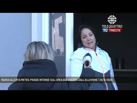 NUOVA ALLERTA METEO: PIOGGE INTENSE SULL'AREA GIA' COLPITA DALL'ALLUVIONE | 23/11/2025