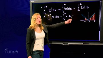 "Rules of Calculation: Splitting the Interval - Integration - Pre-university Calculus - TU Delft "