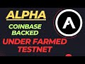 Andalusia Labs - Supported by Coinbase, Pantera | Alpha - Underfarmed Testnet | Potential Airdrop