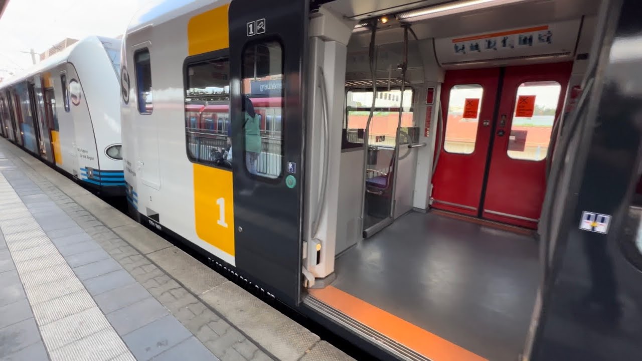 S-bahn Stuttgart S1 Et423 mitfahrt von Universität nach Goldberg