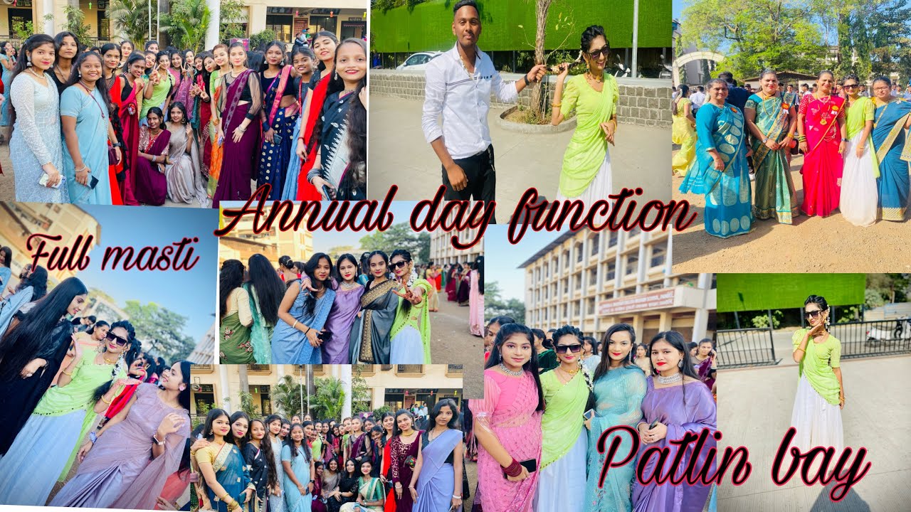 Annual day function in V.k.junior college panvel🥳💯 ️first vlog 1😅 YouTube