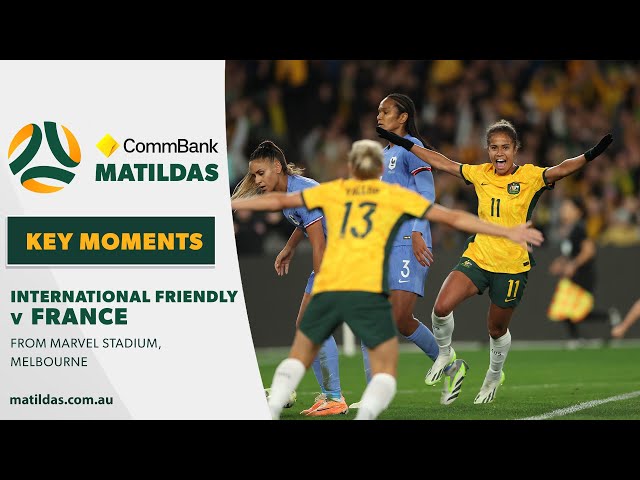 CommBank Matildas v France, Key Moments