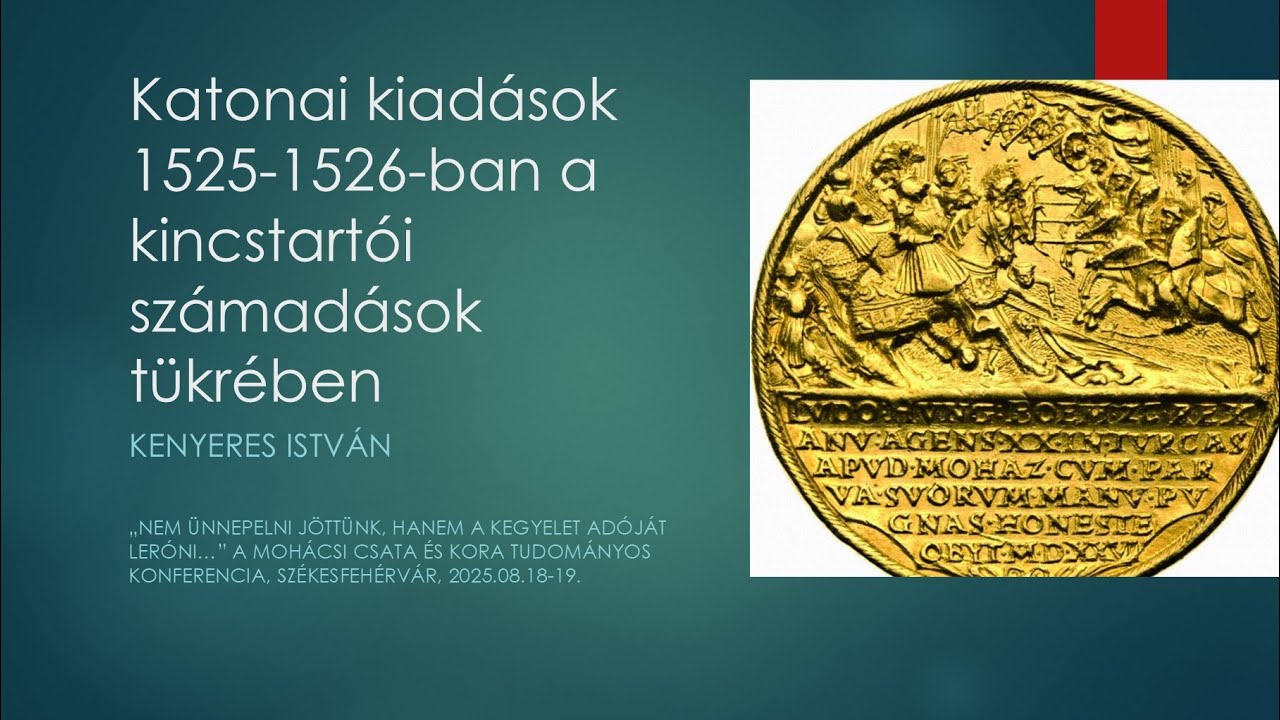 03 Dr. Kenyeres István PhD: Katonai kiadások 1525-1526-ban a kincstartói számadások tükrében