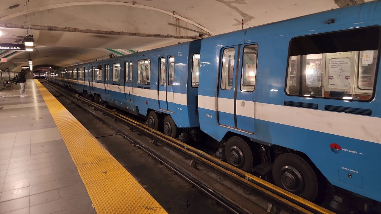 Montreal Metro ride between Vendôme and Longueuil stations as requested by @AliXEO