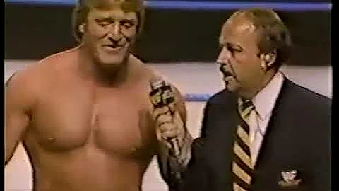 Paul Orndorff says Hulk Hogan is living in a fantasy world - Promo - 6/16/1984 - WWF
