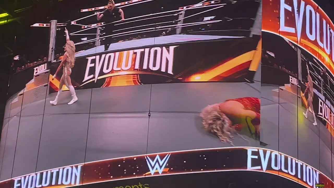 WWE Evolution Trish Stratus vs Tiffany Stratton (Full Match ) 