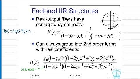 11_7: IIR filter structures