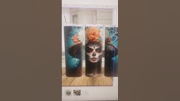 Easiest AI Side Hustle, Tumbler wrap design that can make you $1K a month #aidigitalart #tumblerpng