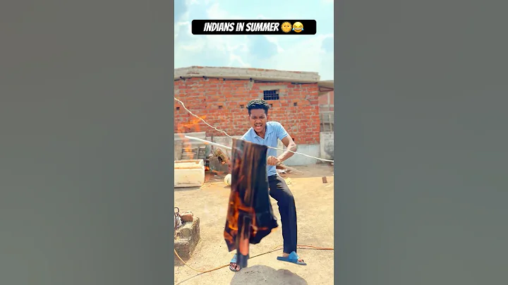Indians In Summer 🌞😂 #shorts #comedy #funny #comedyshorts