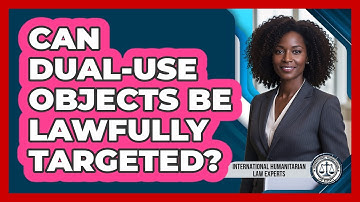 Can Dual-Use Objects Be Lawfully Targeted?