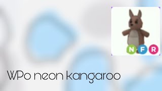 What People Offer For My Neon Kangaroo!!