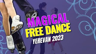 Alisa KORNEVA / Kieran MACDONALD (CAN) | Junior Ice Dance Free Dance | Yerevan 2023 | #JGPFigure