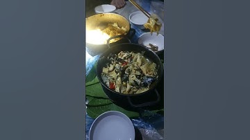 bữa cơm trong rừng