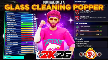 BEST ALL AROUND CENTER BUILD will DOMINATE NBA 2K26! BEST CENTER BUILD NBA 2K26