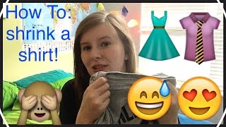 How to Shrink a Sweater!