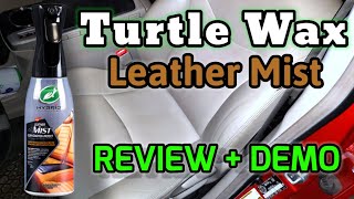 NEW Turtle Wax HYBRID SOLUTIONS LEATHER MIST | First Impression & Review