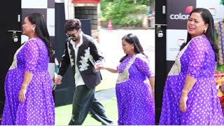 Pregnant Bharti Singh Flaunts Her Baby Bump At Laughter Chef Season 3 Launch