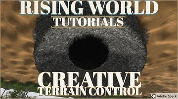 Rising World Tutorials #1 Creative Terrain Control F5 (1-3)