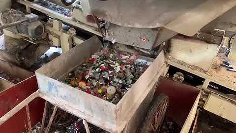 New type double layer glass waste color sorting machine in July 2021