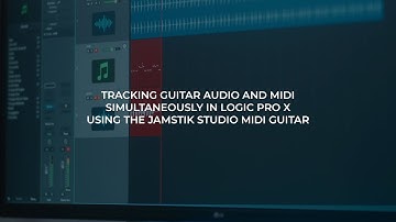 Tracking Guitar Audio & MIDI in Logic Pro | Jamstik Studio MIDI Guitar