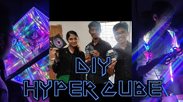 DIY INFINITE MIRROR CUBE | HYPER CUBE