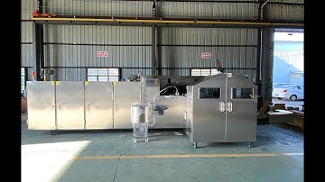 Automatic Ice Cream Cone Making Machine PLC Control|Sugar Cone Production Line|Ice Cream Sugar Cone