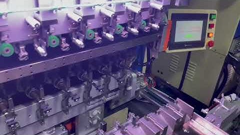 HY-R18 factory real shot 12-axis transformer winding machine from stock