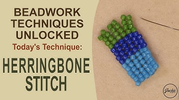 Beadwork Basics: Flat Herringbone Stitch Tutorial for Beginners (Ndebele Weave)
