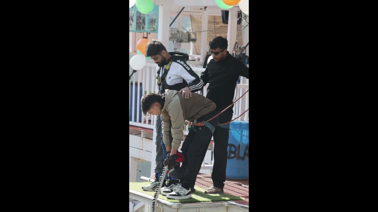 splash Bungy 109m Rishikesh Uttarakhand