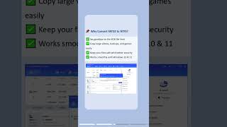 Can I Convert FAT32 to NTFS Without Formatting?  #ntfs #fat #fat32 #conversion #disk