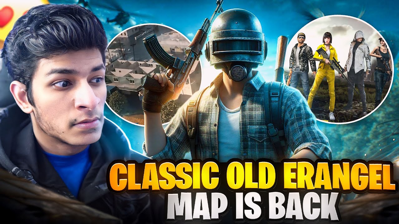 E Rangel Map Old 😍OMG FINALLY OLD ERANGEL MAP IS BACK - OLD ERA OF 🔥BGMI UPDATE DATE ...