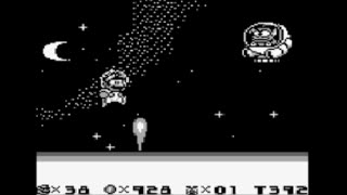 Super Mario Land 2 (Game Boy) - Space Zone: stage 2 + boss screenshot 5