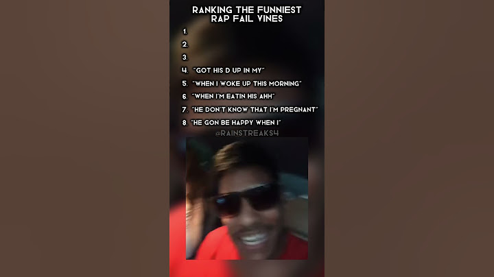 Ranking The Funniest Rap Fail Vines