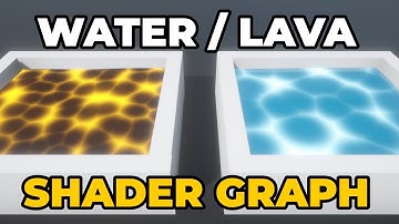 Simple Water & Lava Shader in Unity with Shader Graph