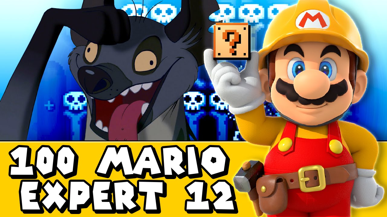 Super Mario Maker: Lion King Cave (Expert #12) - YouTube