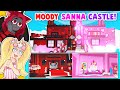 Most AMAZING SANNA And MOODY CASTLE EVER In Adopt Me! (Roblox)