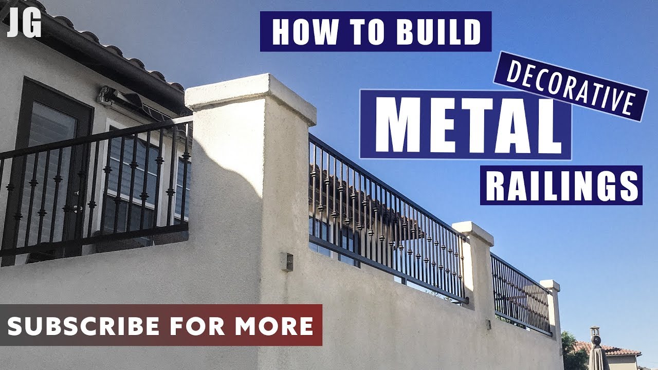 Decorative Metal Balcony Railings Jimbo S Garage Youtube