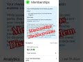 Membership disable problem #creatortools #lifeisbutadream