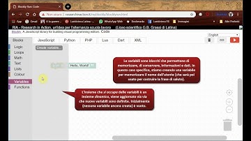 Introduzione al coding - Pilot Hello World