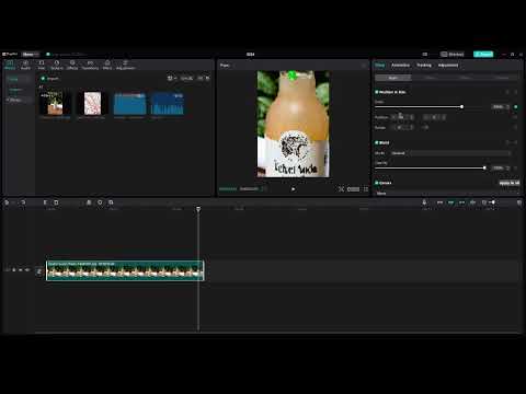 CapCut PC Editing Tutorial: Ken Burns Effect 2023 (For Beginners)