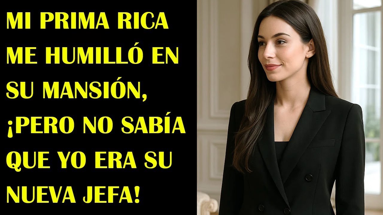 Mi Prima Rica Me Humilló en Su Mansión, ¡Pero No Sabía Que Yo Era Su Nueva Jefa!