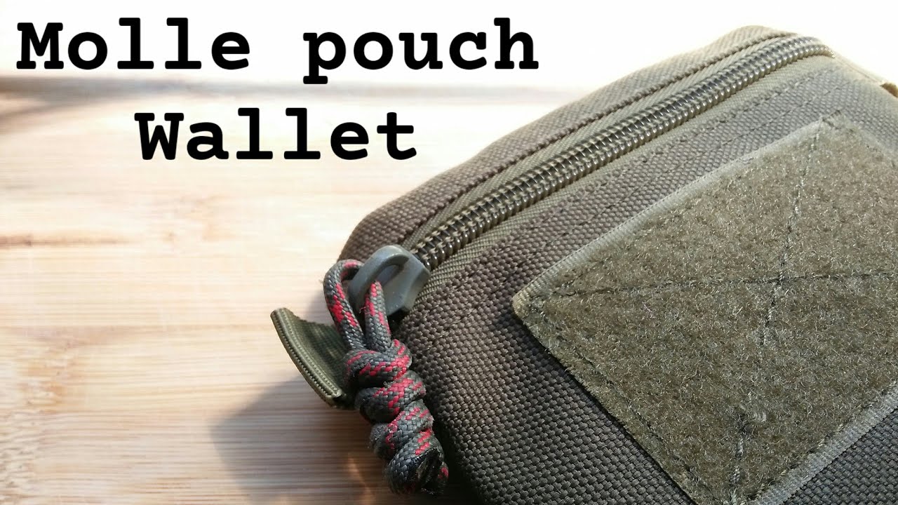 Molle Pouch Wallet (Shopee) EDC - YouTube