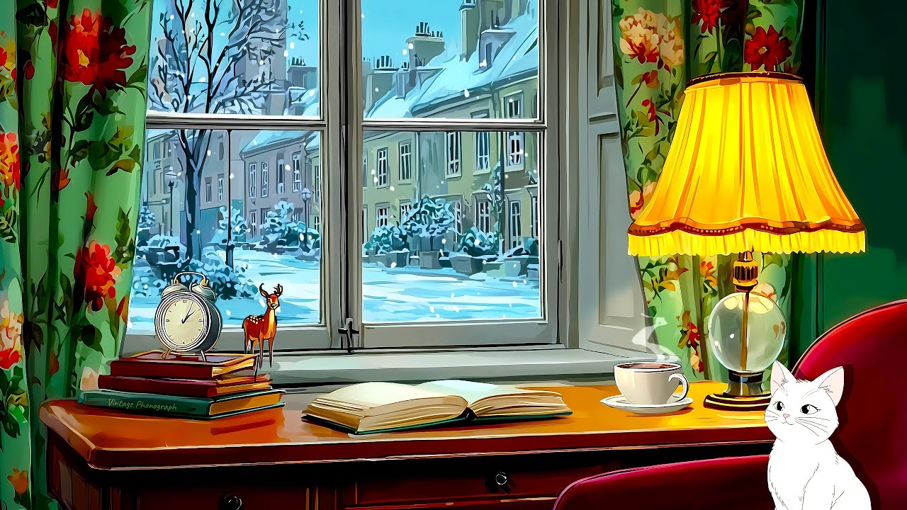 SOFT VINTAGE AMBIENCE 🎶 Cozy Background Music for Gentle Moments