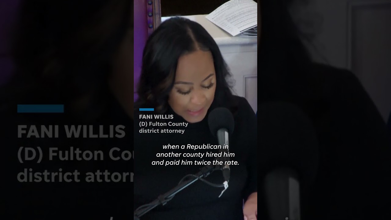 Fani Willis responds to allegations brought by Trump co-defendant #Shorts